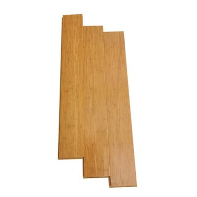 China Natural Smooth Traditional Horizontal Modern Solid Board UV Lacquered Cheap Stranded Bamboo Flooring Tile for sale