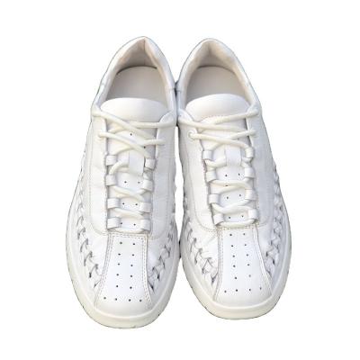 China Fashion Trend Hot Sale White Casual Flat Men Tennis Shoes Women Branded Sports for sale