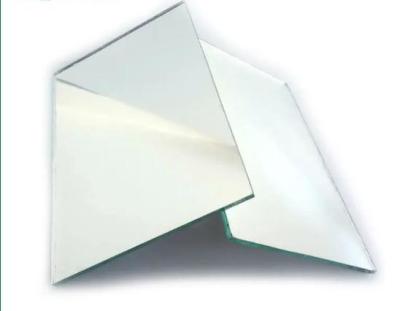 China Rough Edge Decorative/Aluminium/Silver LED Mirror Glass For Bathroom for sale