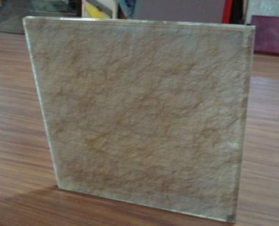 China Customized Metal Mesh Laminated Glass Floats Law Glass For Building for sale