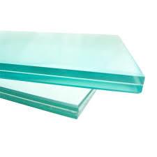 China Beveled Tempered Laminated Safety Glass met PVB tussenlaag voor veiligheid en beveiliging Te koop