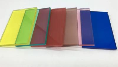 China Flat Processing Tinted Glass with Colored in Dark Green/Dark Grey/Ford Blue zu verkaufen