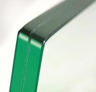 China Superior Toughness Heat Resistance Toughened Laminated Glass For Security Windows for sale