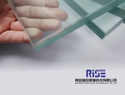 China Excellent Sound Insulation 3-6mm Acoustic Laminated Glass With Notches And Customized for sale