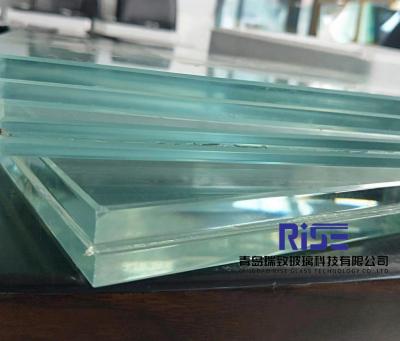 China Multi Layer Tinted Tempered Over Laminated Flat Glass With Fire Resistance for sale