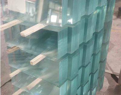 China 1 4 Clear Tempered Laminated Glass With Smooth Surface for sale