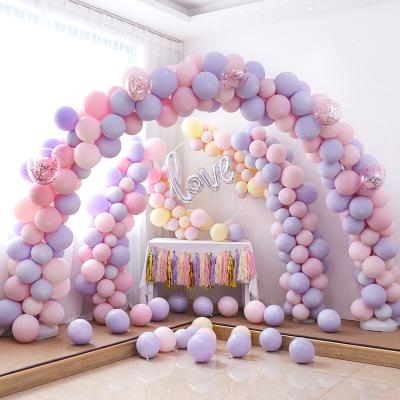 China Eco-friendly 10 Inch Latex Macarons Balloons Wedding Decoration Birthday Party Candy Macarons Decoration for sale