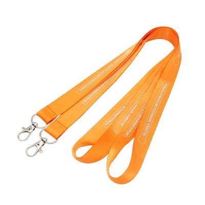 China Eco-friendly Promotional Wholesale Cheap Custom Lanyard Printing Nylon Neck Lanyard With Plastic Buckle for sale