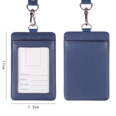 China Business Style Leather Credit Card Holder With Can Be Embossed Logo for sale