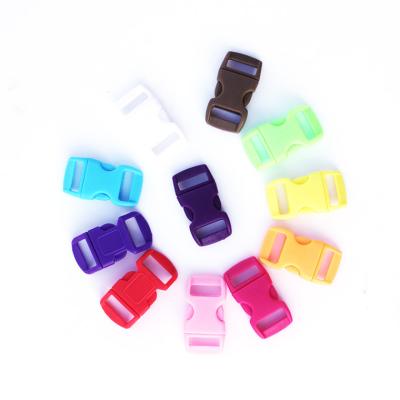 China AZO Free Colored Contoured Plastic Side Release Buckles Lanyard Accessories for sale