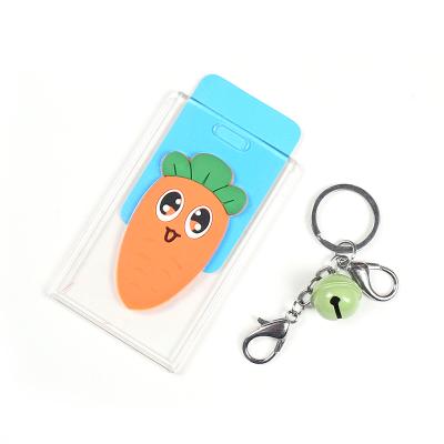 China 2021 New Cartoon Card ID Holder Cute Card Wallet Holder Main Chain Top Credit Card Wallet Charger Card Holder for sale