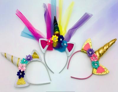 China Hot Sale Designer Hair Accessories Baby Hairband Headband For Kids Boy Baby Head Decorations In Festival Halloween Day for sale