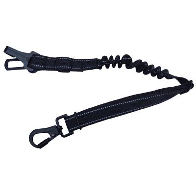 China Durable Dog Traction Safety Belt Protect Elastic Reflective Safety Rope Hand Holding Rope Dog Leash for sale