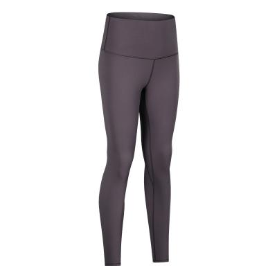 China Sports Moisture Wicking Yoga Pants Fitness High Waist Women's Running Capris for sale