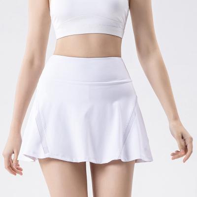 Cina Breathable Mesh Athletic Tennis Skirt Woman Golf Dress Skort Apparel in vendita