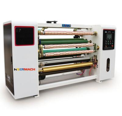 China BOPP Wrapping Tape Chemical Adhesive Jumbo Roll Slitting And Rewinding Machine for sale