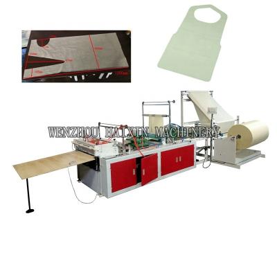 China Fully automatic apron machine maker non woven nylon apron machine for making non woven apron for sale