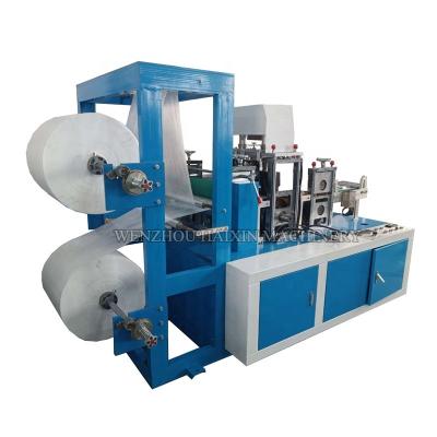 China Nonwoven Hotels Boot Cover With Elastic And Ties Making Disposable Boot Cover Packing Making Machine for sale