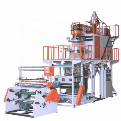 China Full Automatic Unit Layer Bioplastic Waste Plastic Bags Extruder Blown PE Film Machine Price PP Film Machine Price for sale