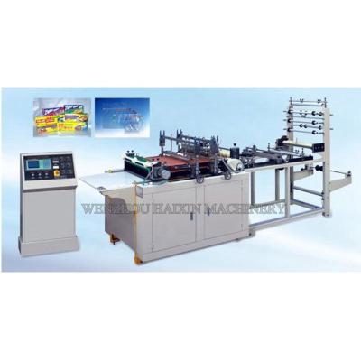 China Full Automatic Concave PE And Convex Lock Zipper Plastic Bag Making Machine for sale