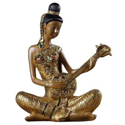 China China China Import Items Hot Selling Decor For Home Luxury Home Decor Modern Polyresin Resting Buddha for sale