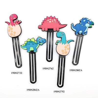 China Europe Plastic Bookmarks PVC Promotional Cute Animal Bookmark for sale