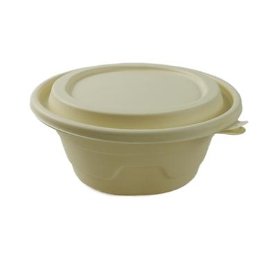 China Custom Microwavable Cornstarch Biodegradable Disposable Food Containers for sale