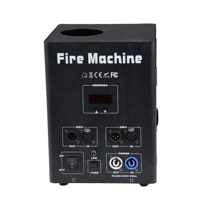 China stage dj club disco equipment single shooting fire projector mini for parties effect flame projector for events dmx fire machine CSFI-H002 for sale