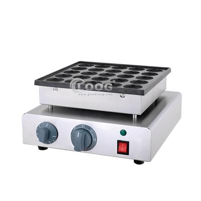 China Hotels electric poffertjes machine mini commercial dutch pancake machine with 25 holes for sale