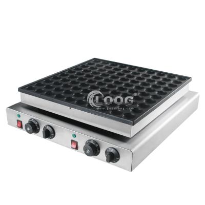 China Electric Mini Pancakes Maker Machine 100 Holes Commercial Mini Pancake Maker Poffertjes Cooker Poffertjes Maker for Sale for sale