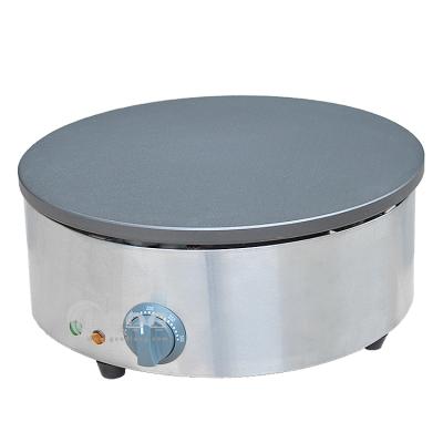 China Commercial Snack Tools Stainless Steel Custom Commercial Pancake Maker Electric Round Pancake Maker Supplier for sale