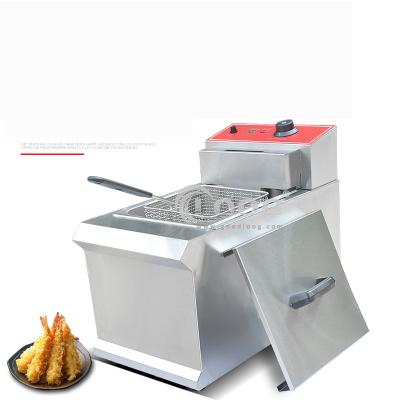 China Commercial Deep Fryer Commercial Use Donuts Frying Machine Electric Potato Chips Fryer Machine Professional Deep Fryer Chicken Fryer for sale