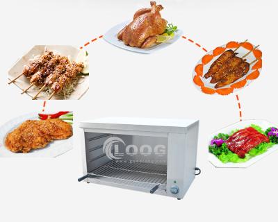 China Goodloog factory use commercial electric salamander grill lift stainless steel supplier commercial salamander machine for sale for sale