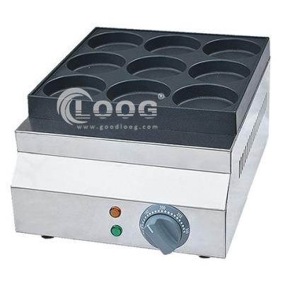 China Commercial Mini Burger Maker Telur Hamburger Machine CE Approved Burger Maker Machine Hamburger Grill Machine 9 Holes Mini Burger Maker for sale