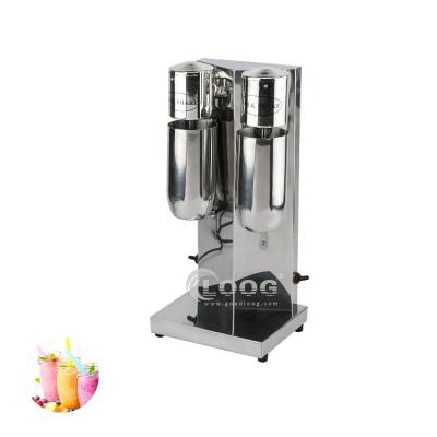 China Newest Electric Snack Food Mixer Beverage Mixer Maker Dual Head Commercial Milkshake Machine for sale