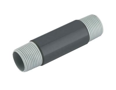 China Excellent Adhesion Of PVC Coating PVC Coated Rigid Steel Conduit Nipple for sale