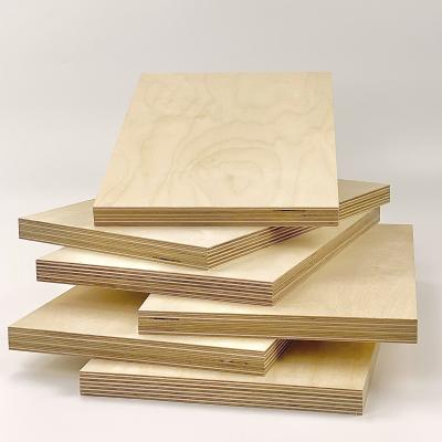 China Top Sale Russian Baltic Birch Plywood E0 6mm 9mm 12mm 15mm 18mm 24mm Full Birch 1220*2440mm Plywood Sheet for sale