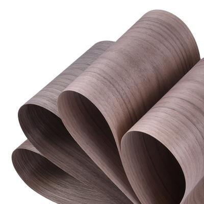 China Hot Sale Walnut Wood Veneer Walnut Veneer Sheets Mountain/Straight Grain AA Grade Veneer Wood Sheet for sale