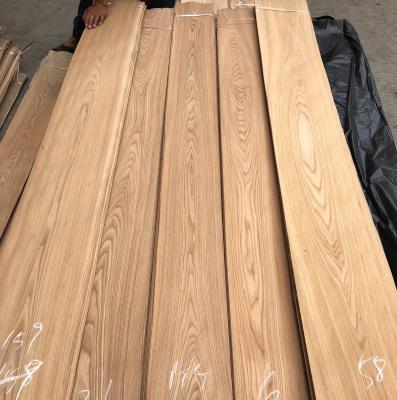 China Factory supply natural wood veneer 0.2mm 0.3mm 0.5mm 1mm 2mm 3mm natural flat cut elm wood veneer for sale