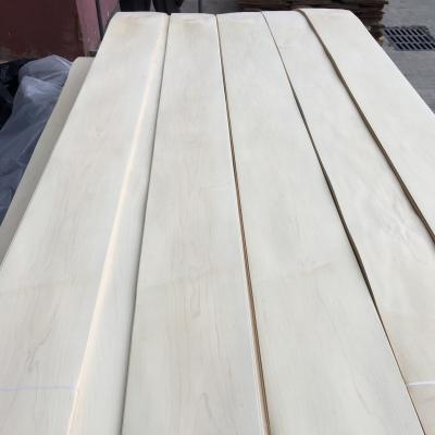 China Wholesale Customized 0.45mm natural wood veneer canadian maple veneer for skateboard for sale