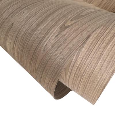 China New Design Engineered Reconstituted Walnut Wood Veneer Color DIY Craft Art 2500*640 MM For Door Table Skin for sale