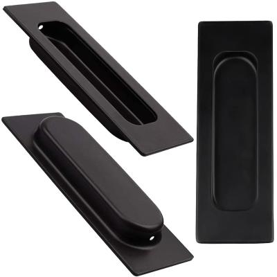 China Modern Hardware Recessed Cabinet Furniture Hidden Pull Concealed Flush Handle for sale