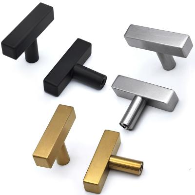 China Hot Selling Anti-rust And Anti-fingerprint Gold New Product Metal Cabinet Door Knobs Manufacturer for sale