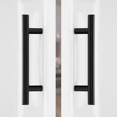 China Easy Installation Matte Black Kitchen Cabinet Furniture Pull Handle Bag Customized Knob Wardrobe for sale