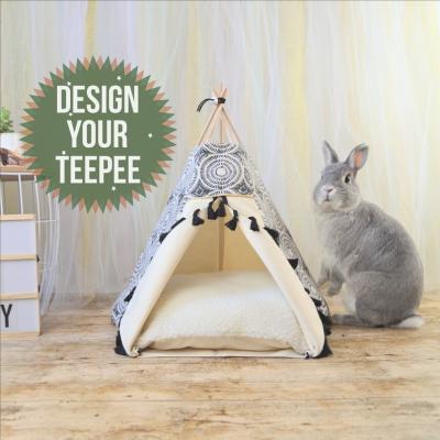 Chine Tipi fait main de 100 % DIY pour le furet de hérisson de lapins lavable à vendre