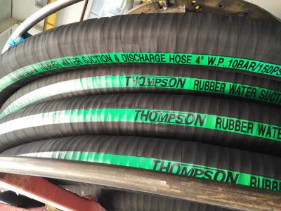 China 10Bar Industrial Rubber Water Hose for sale