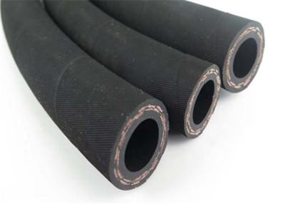 China Two Layers Textile ISO SAE100 R3 Spiral Hydraulic Hose , Hydraulic Pipe Line for sale