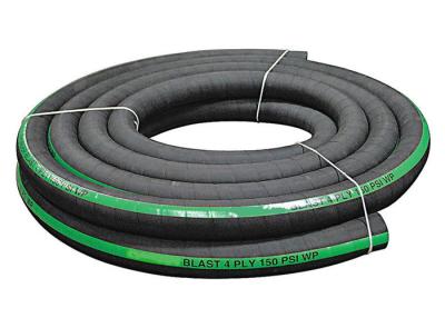 China Schurende 290psi 50m Lengtegraafwerktuig Hydraulic Hoses, zandstralen Rubberslang Te koop