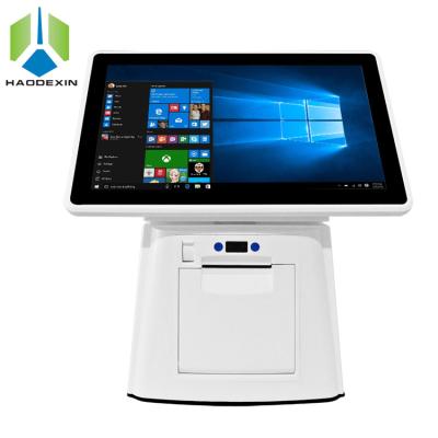 China Windows OS 11.6 inch touch screen pos system with thermal printer build-in, supermarket touch pos machine GC-099B GC-099B (J3160) for sale