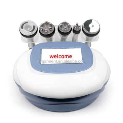 China Weight Loss 5 in 1 Fat Removal Cavitation RF Vacuum Ultrasonic Body Slimming Massager Machine Without Pads for sale